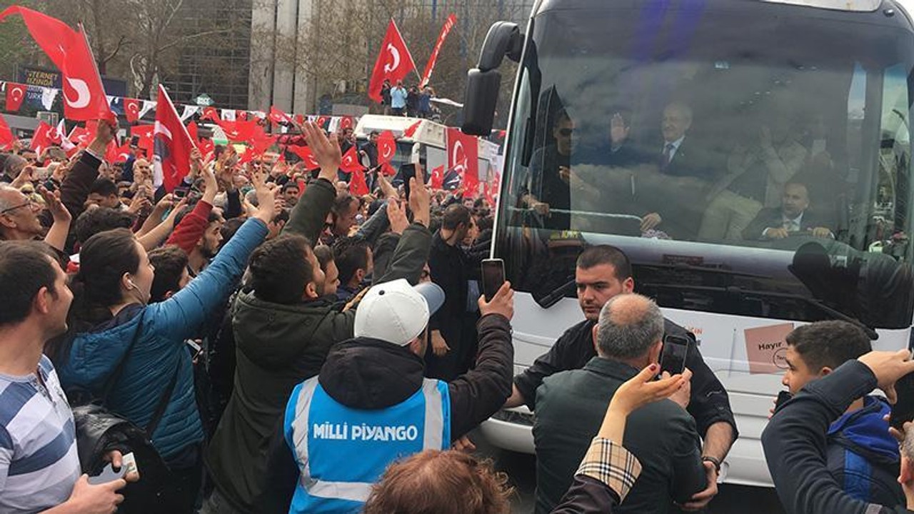 Kılıçdaroğlu Kızılay'da evet'çilere seslendi