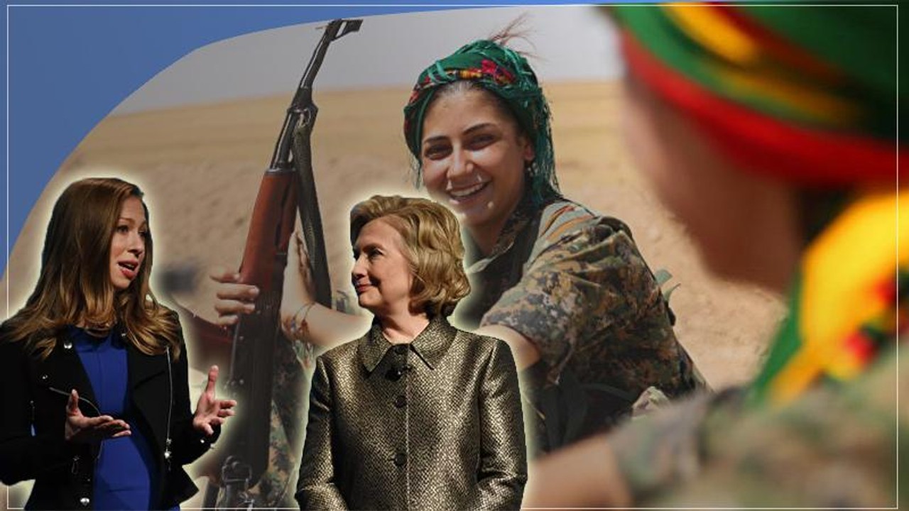 Hillary Clinton ve kızı, YPG/PKK dizisi çekecek