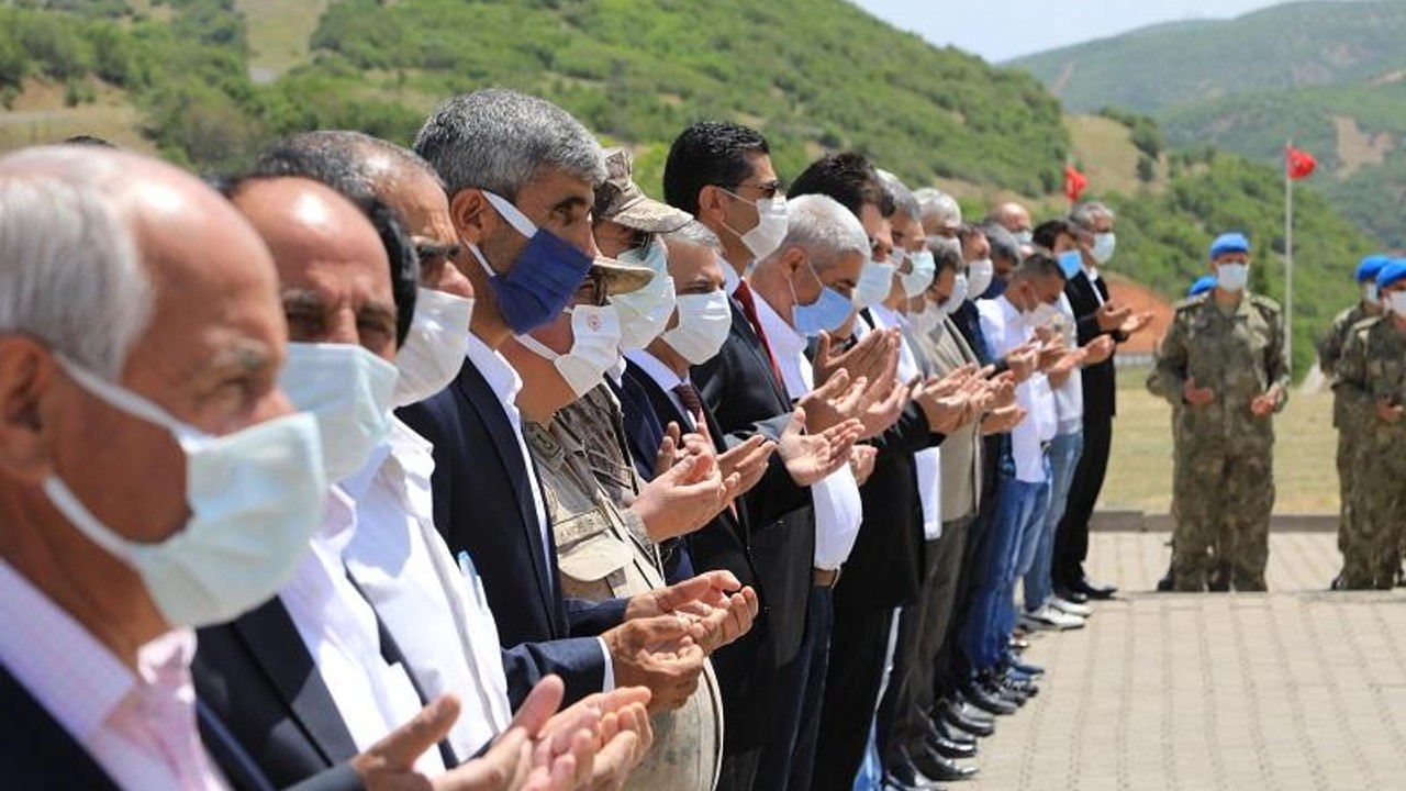 PKK'nın katlettiği 33 asker anıldı