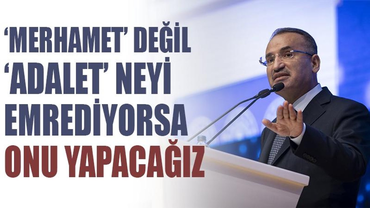 Adalet Bakanı Bekir Bozdağ, 'Aile İçi ve Kadına Yönelik Şiddetle Mücadele Toplantısı'nda konuştu