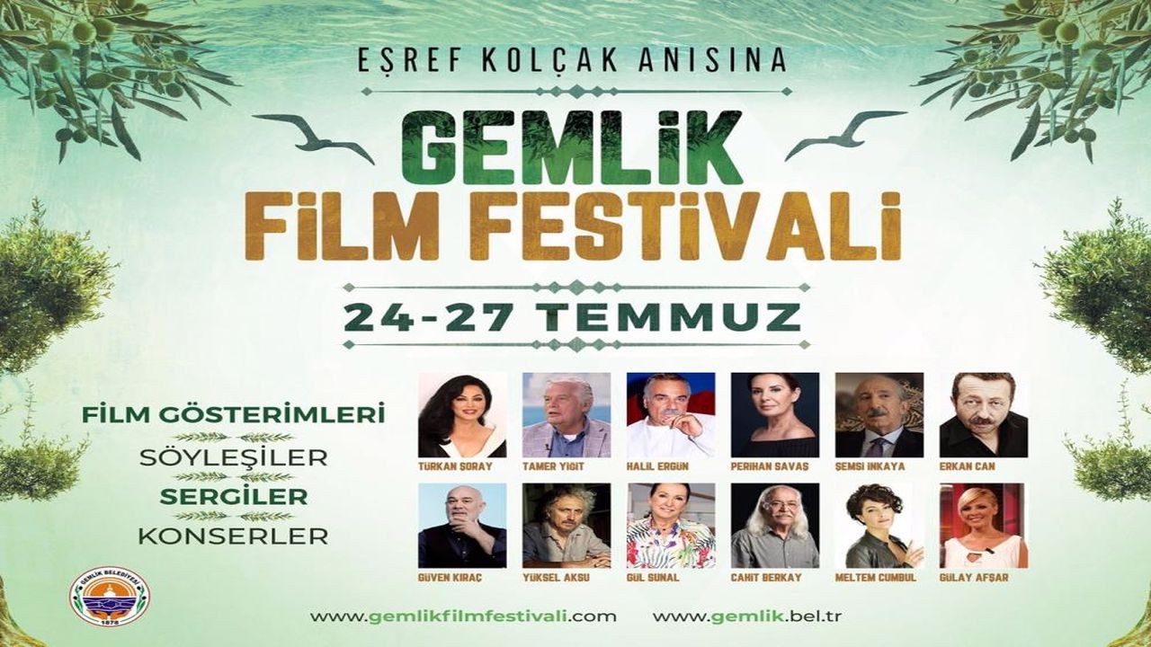 Gemlik Film Festivali başlıyor, Gemlik haberleri, film festivali, film, sinema