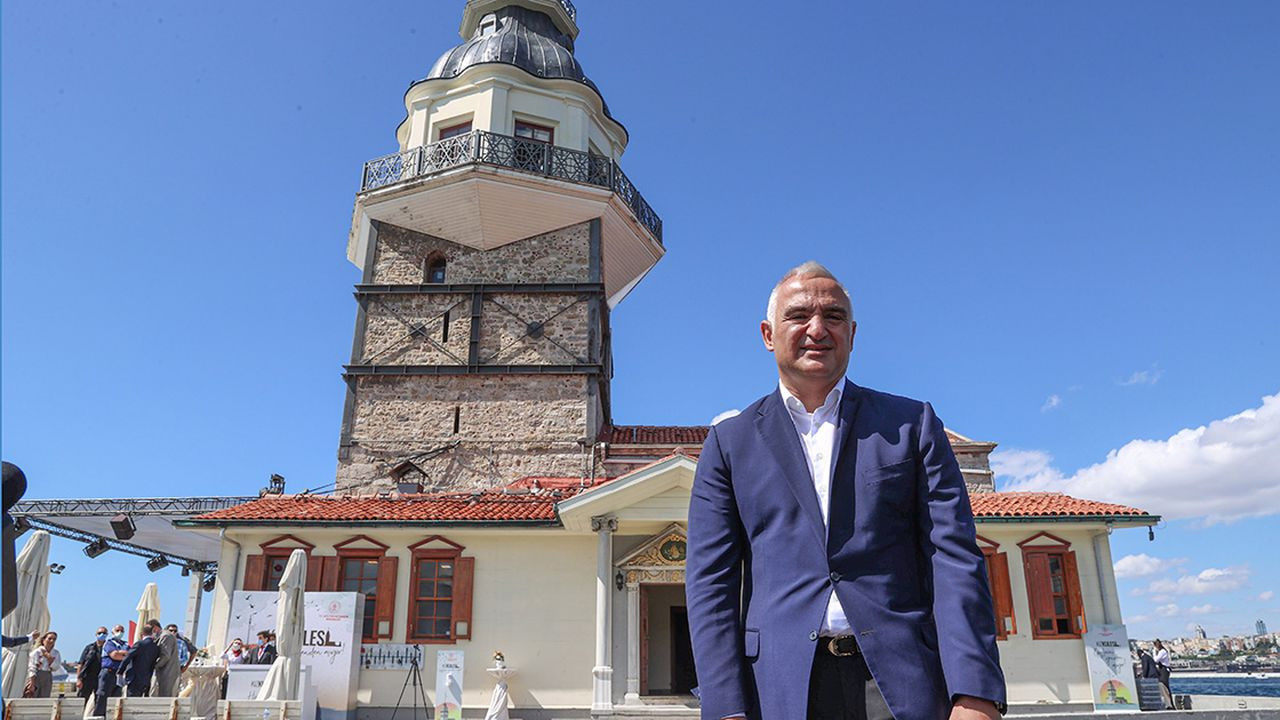 Kültür ve Turizm Bakanı Ersoy: Kız Kulesi çürümüş