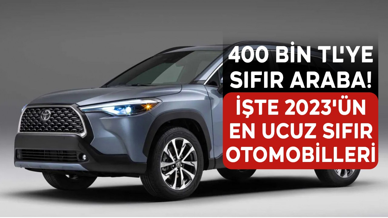400 Bin TL ye S f r Araba te 2023 n En Ucuz S f r Otomobilleri 800 