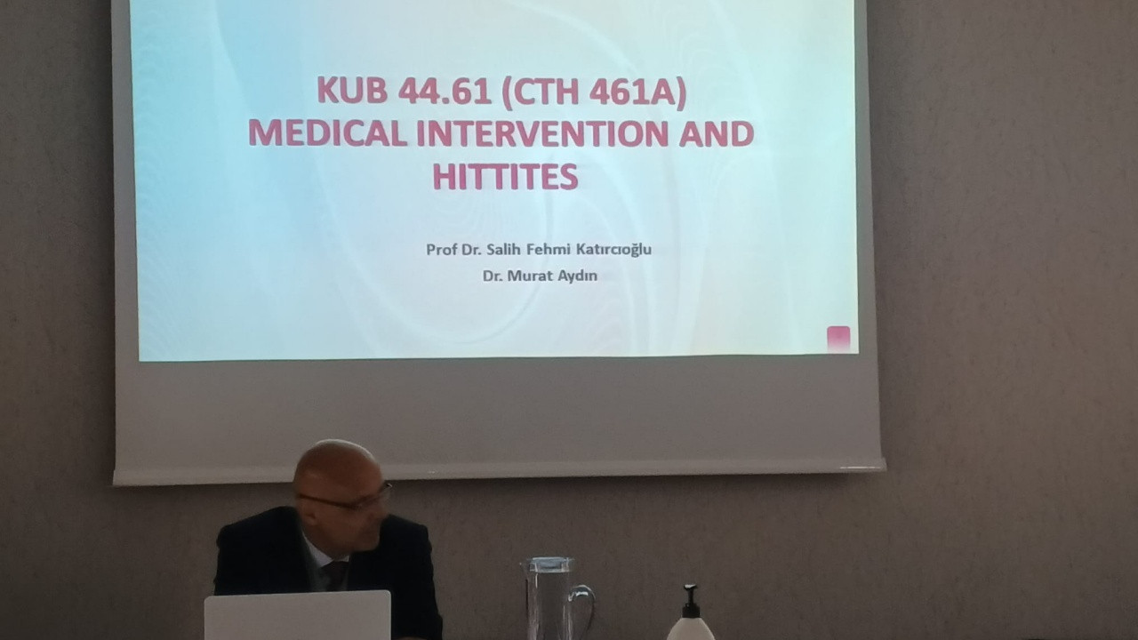 XII. Uluslararası Hititoloji Kongresi sona erdi! Hititlerde tıp eski Mısır'dan geri değil