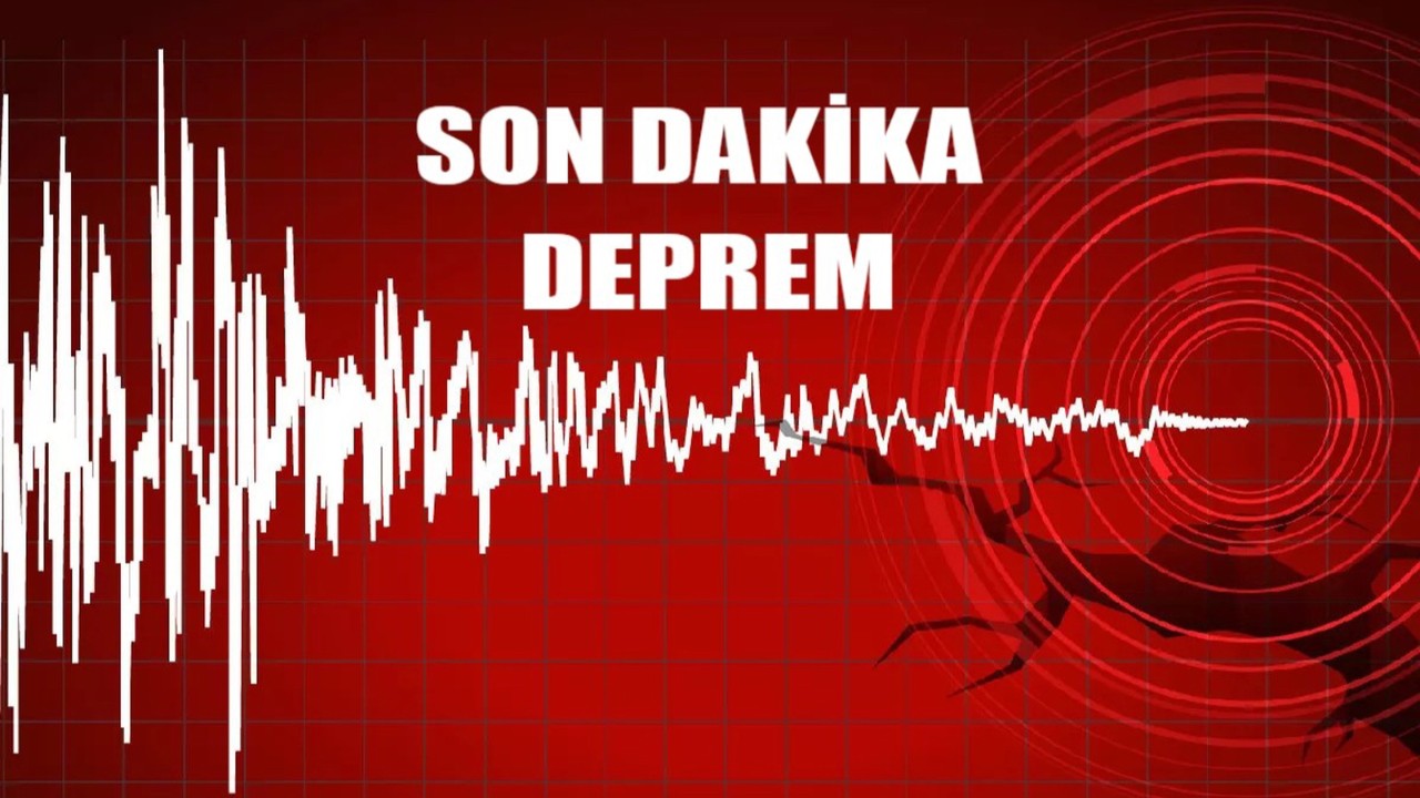 Burdur'da deprem oldu