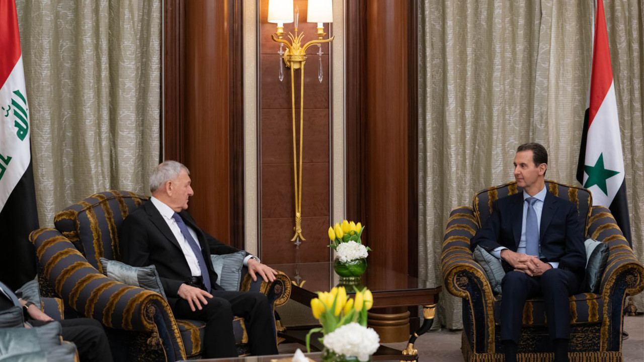 Irak Cumhurbaşkanı Reşid, Esad ile görüştü