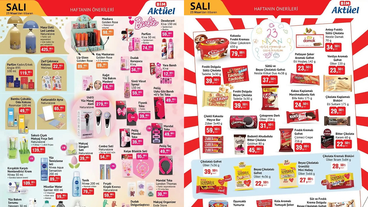 Çocuklara özel indirimler BİM'de! İşte BİM 23 Nisan 2024 indirimli ürünler listesi...