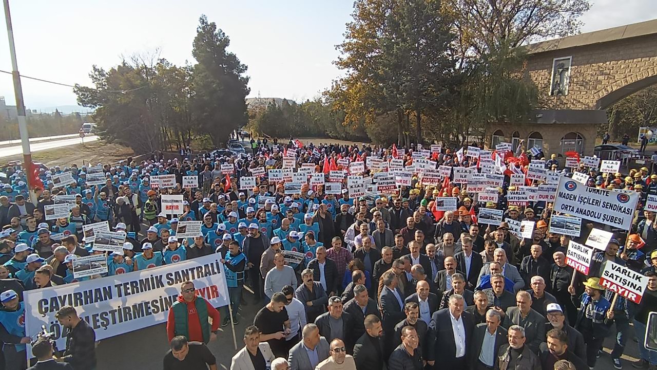 Türkiye Maden-İş ve TES-İŞ'ten ortak açıklama: Çayırhan’ı sattırmayız! Çayırhan Termik Santrali özelleştirilmek mi isteniyor? Sendikalar özelleştirmeye karşı...