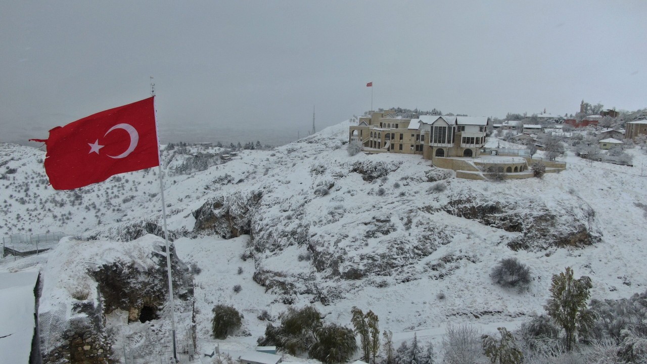 Elazığ'ın incisi Harput böyle görüntülendi