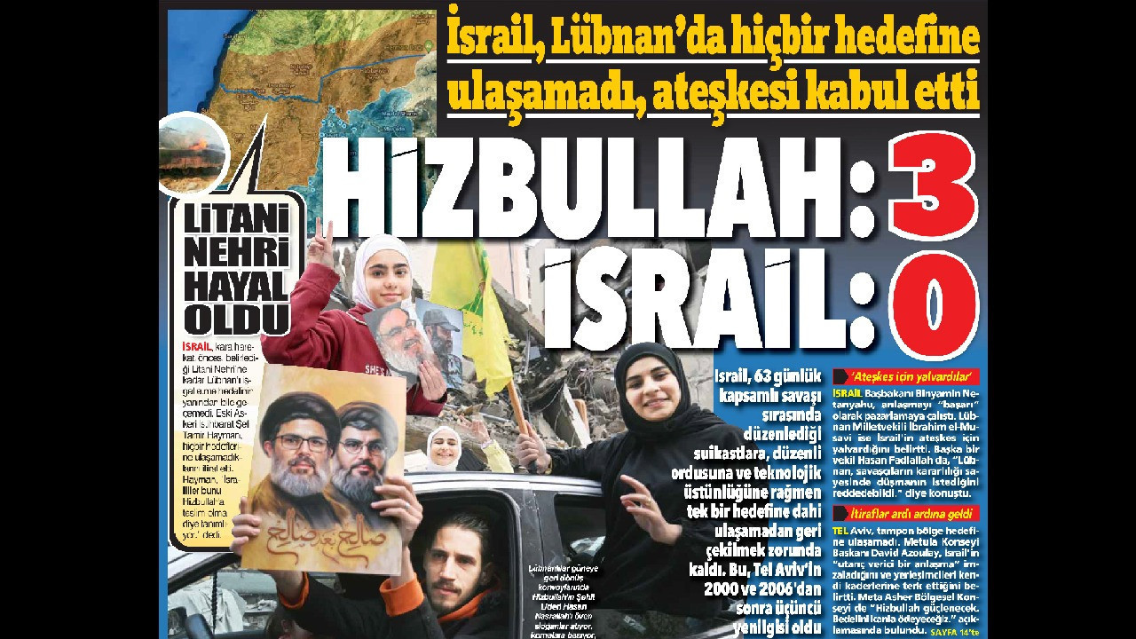 Ateşkes başladı: Lübnan'dan ilk görüntüler geldi... İsrail ise son ana kadar saldırdı! İsrail Lübnan ateşkes