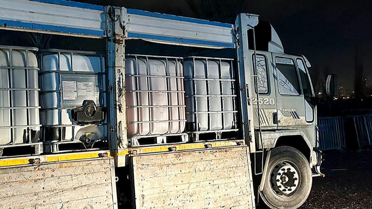 Ankara'da dev kaçak içki operasyonu! Binlerce litre ele geçirildi