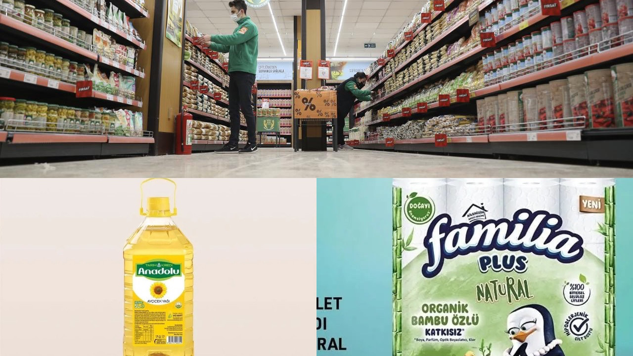 Tarım Kredi'de dev indirim! Ayçiçek yağı ve tuvalet kağıdı ucuzladı