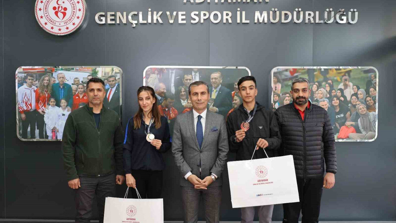 Altın ve bronz madalya kazandılar! Adıyaman'dan geldiler