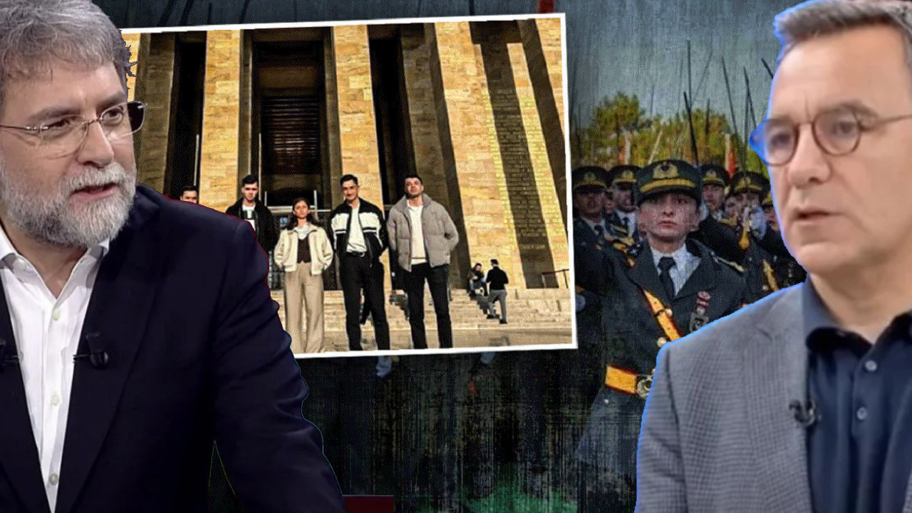 Teğmenlerden Anıtkabir ziyareti: Ahmet Hakan'dan Anıtkabir pozuna, Deniz Zeyrek'ten avukata tepki