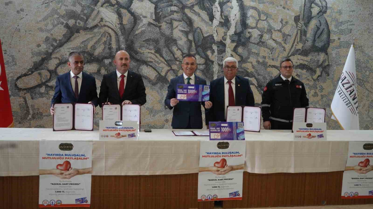 Gaziantep'te vatandaşlara maddi destek! Ramazan'da 30 milyon lira yardım yapılacak