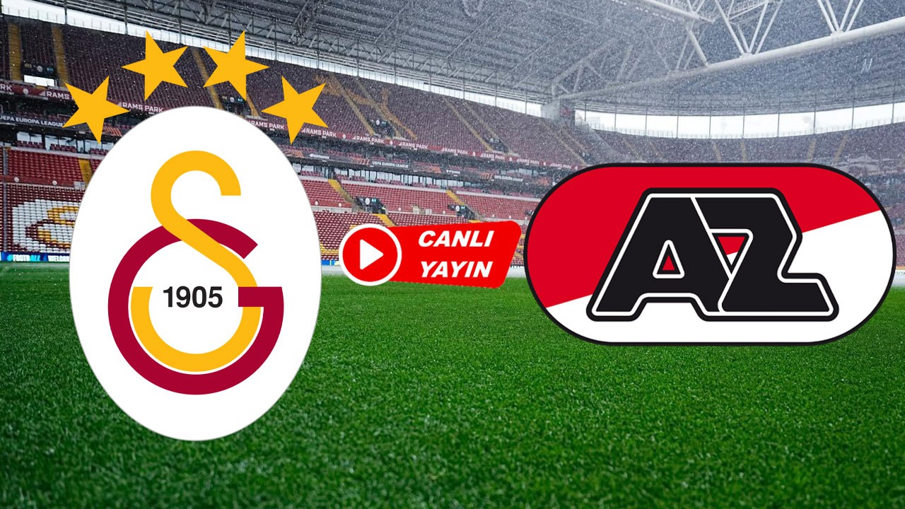 Galatasaray - AZ Alkmaar maçı nereden canlı izlenir! TRT 1 canlı maç yayını
