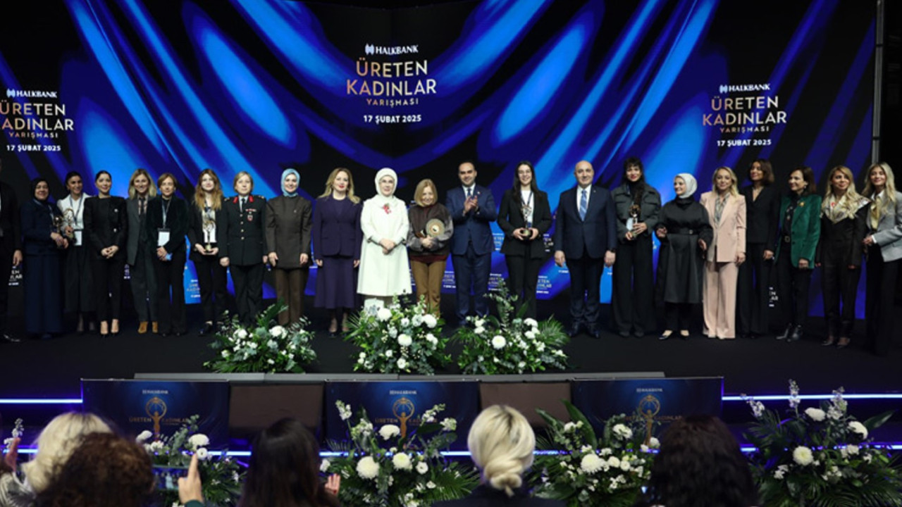 ‘Üreten Kadınlar’ ödüllerini aldı