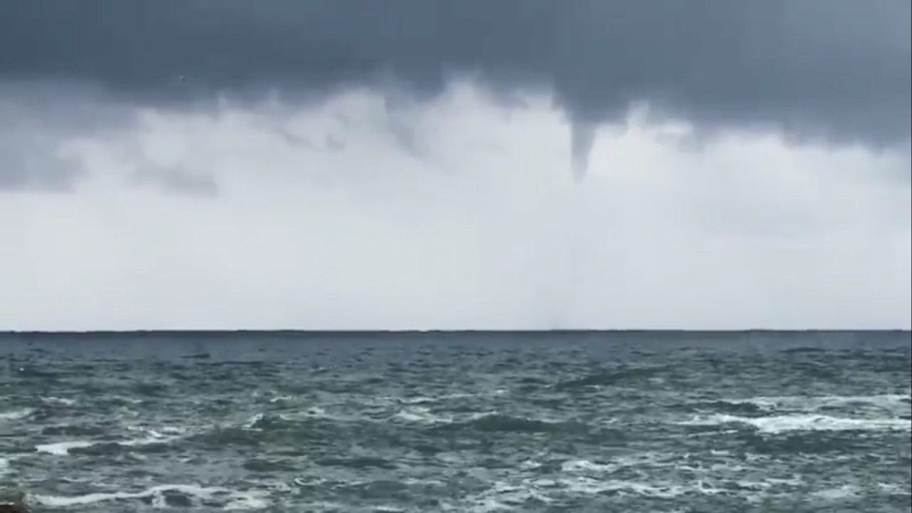 Karadeniz’de korkutan görüntü! Amasra açıklarında görüldü