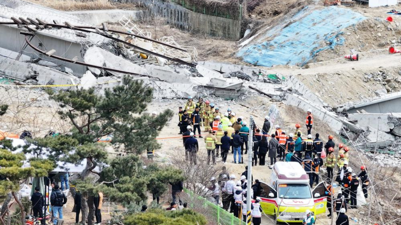 Güney Kore'deki köprü faciasında can kaybı 4'e yükseldi