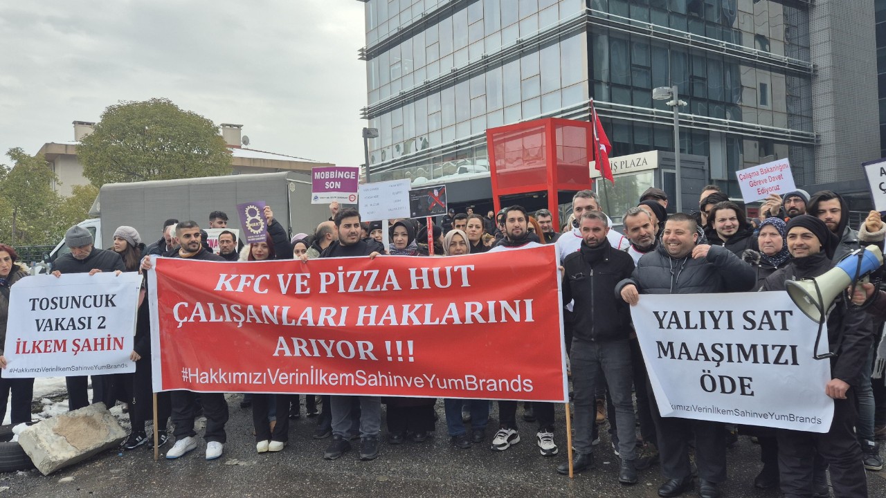 KFC ve Pizza Hut işçileri: Artık yetkililer sesimizi duysun