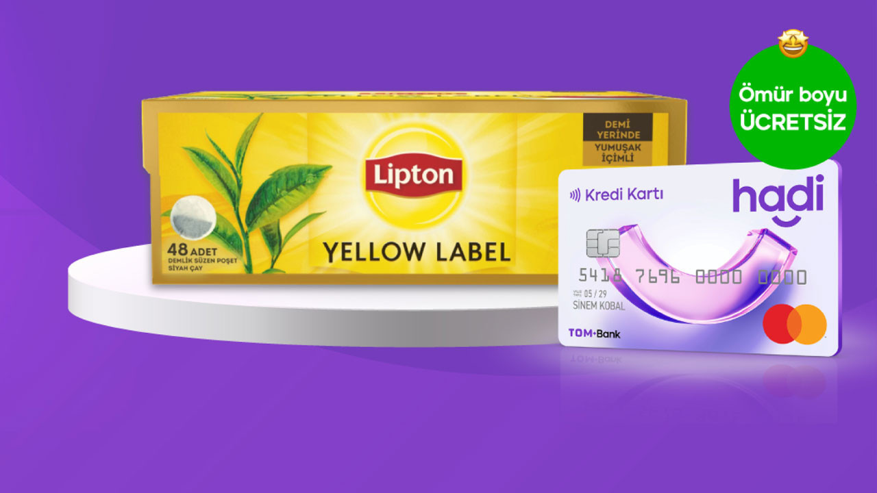 TOM Bank bir yıl boyunca bedava çay veriyor