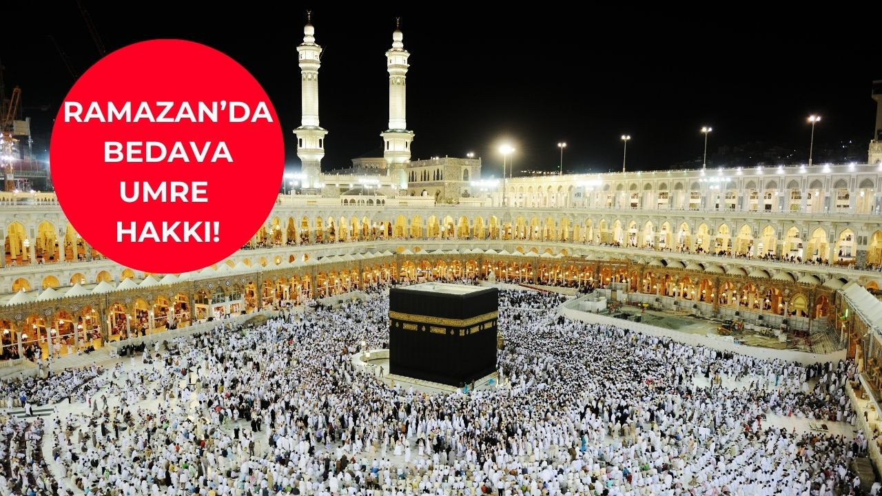 Ramazan'la Gaziantep’te başladı, Türkiye genelinden katılım mümkün! Bedava Umre hakkı...