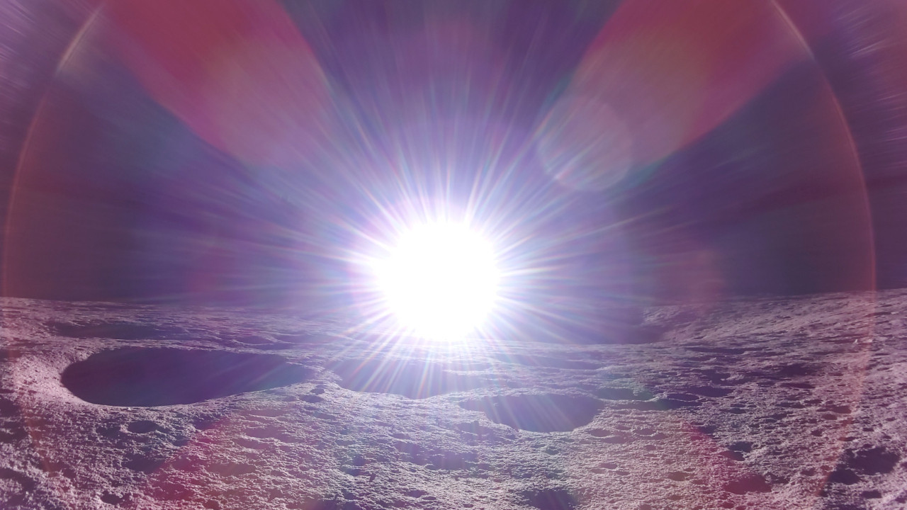 Ay'da gün nasıl doğuyor? NASA Ay'da gün doğumunu paylaştı