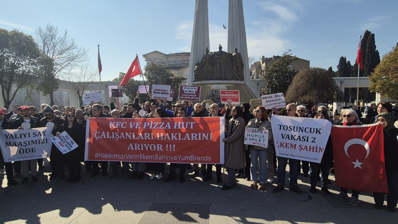 KFC ve Pizza Hut işçileri: Haksızlığın hesabını soracağız
