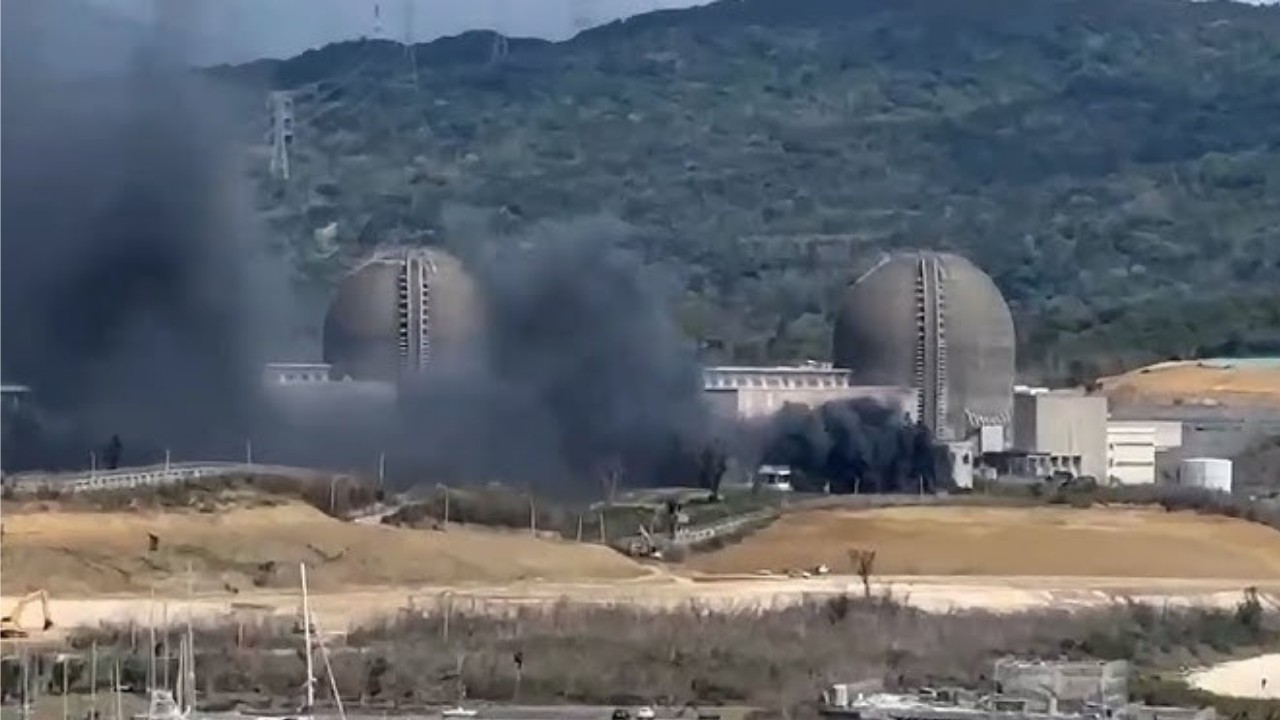 Tayvan'da nükleer santralde yangın!