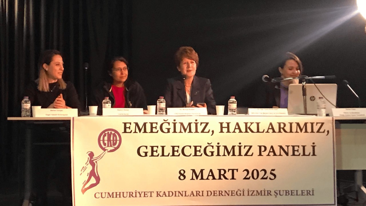 8 Mart’ta işçiler kürsüde, ckd izmir şubeleri