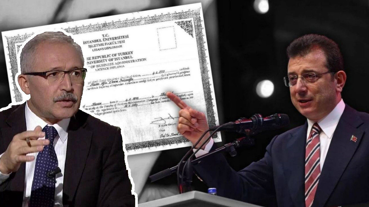 Hürriyet Gazetesi'nden Abdülkadir Selvi 'en geç pazartesi' diyerek duyurdu: İmamoğlu'nun diploması iptal edilecek
