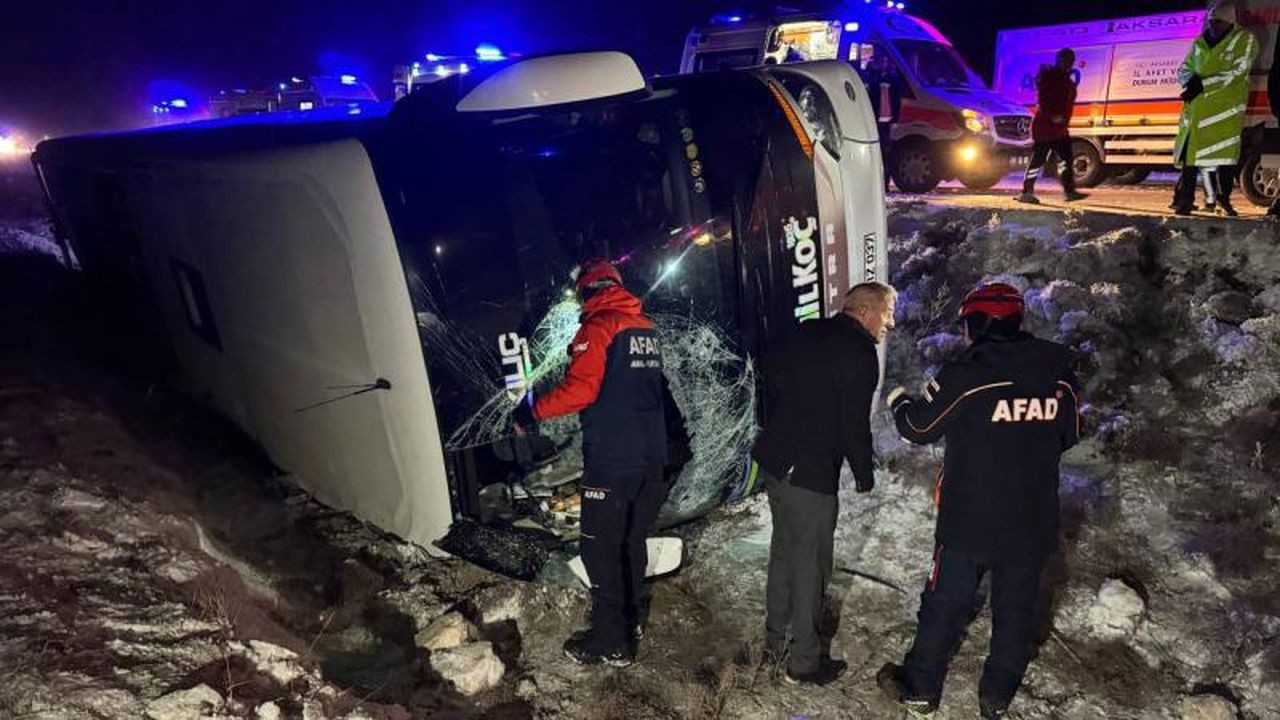 Aksaray'da korkunç kaza! Çok sayıda yaralı var