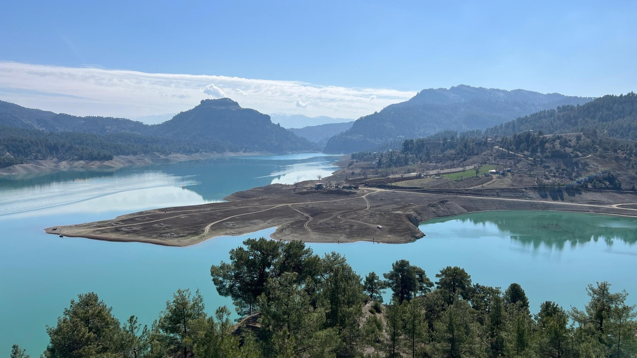 Sular çekilince ortaya çıktı! Kahramanmaraş’ın Onikişubat ilçesinde görüntülendi
