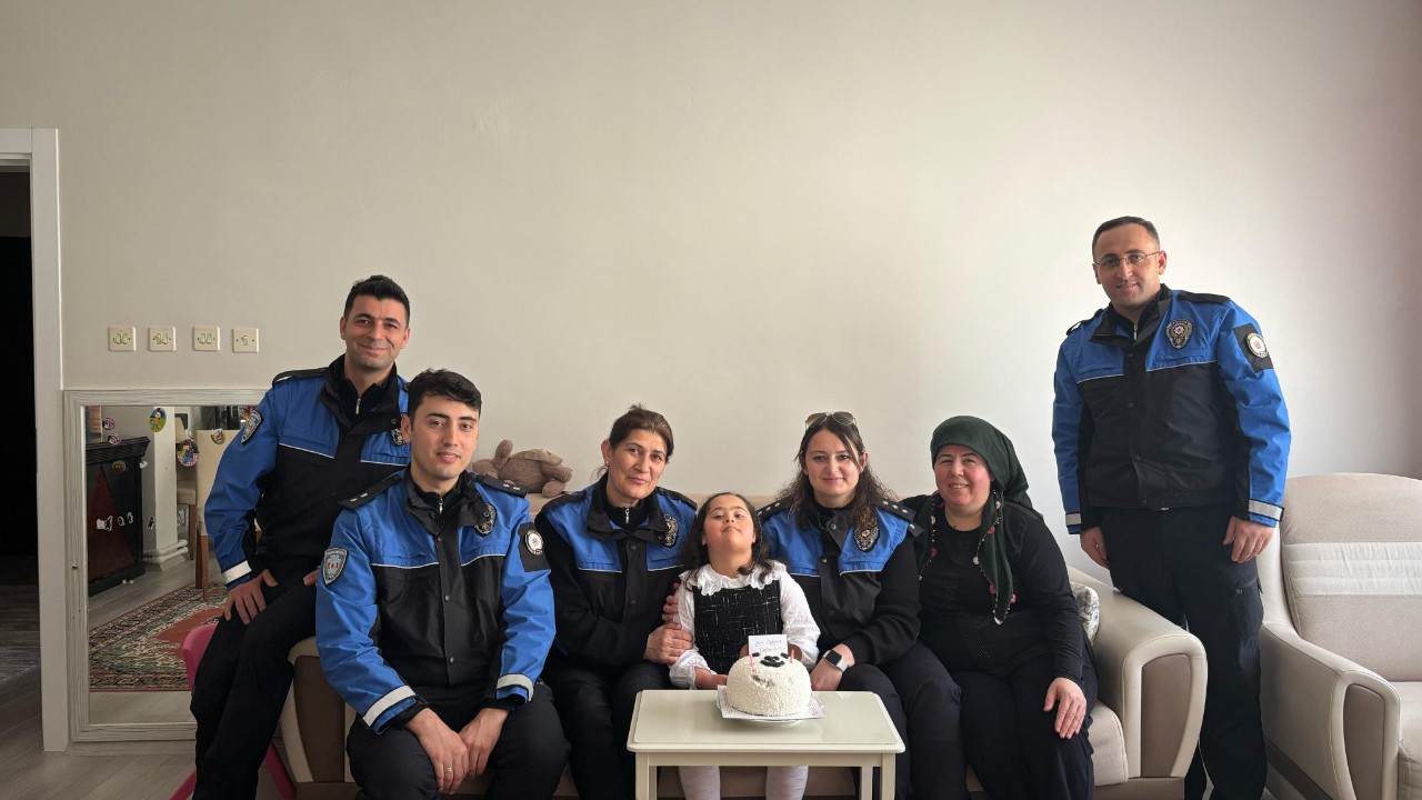 Amasya'daki polisler tarafından yapıldı