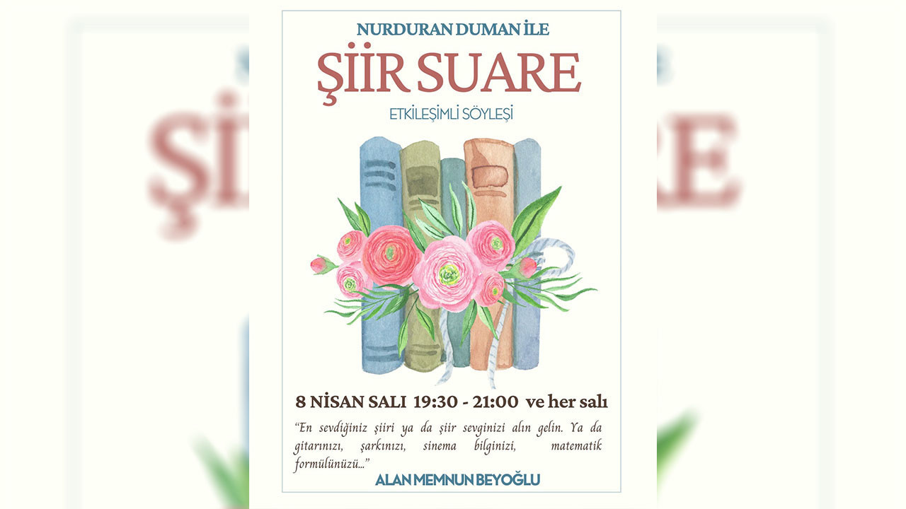 Şiir Suare Taksim’de