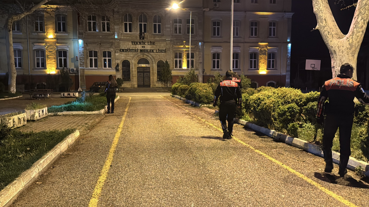 Edirne'de okul bahçesinde cinayet