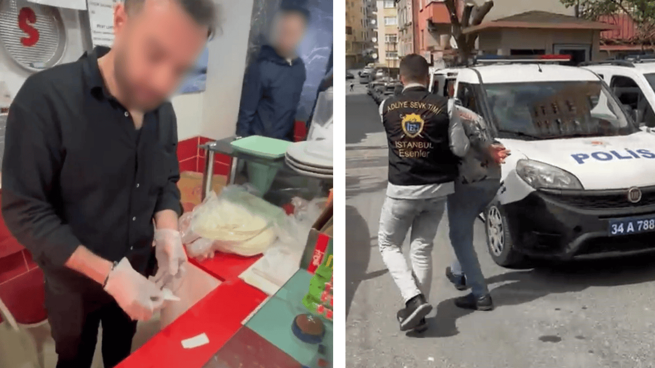 Esenler'de şifreyle uyuşturucu satılan çiğ köfte dükkanına baskın