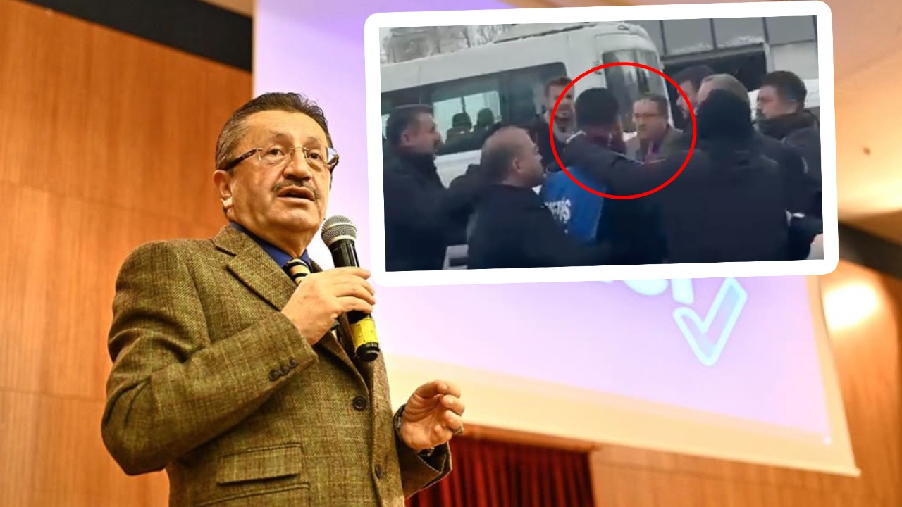 Altındağ Belediye Başkanı direniş çadırına saldırıp sendika şube başkanına yumruk attı