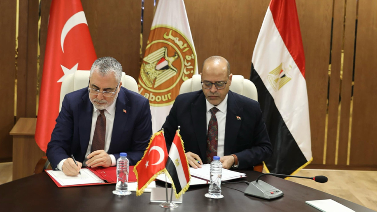 Bakan Işıkhan Mısır Çalışma Bakanı Cebran ile görüştü