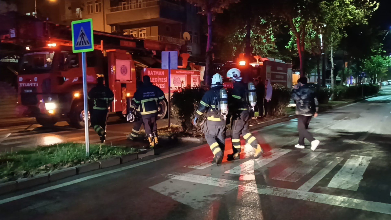 Batman'da yangın paniği! Gerçek kısa sürede ortaya çıktı