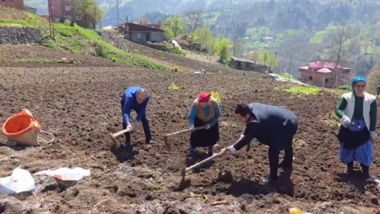 İzleyenleri tebessüm ettiren anlar! Trabzon’da yaşandı