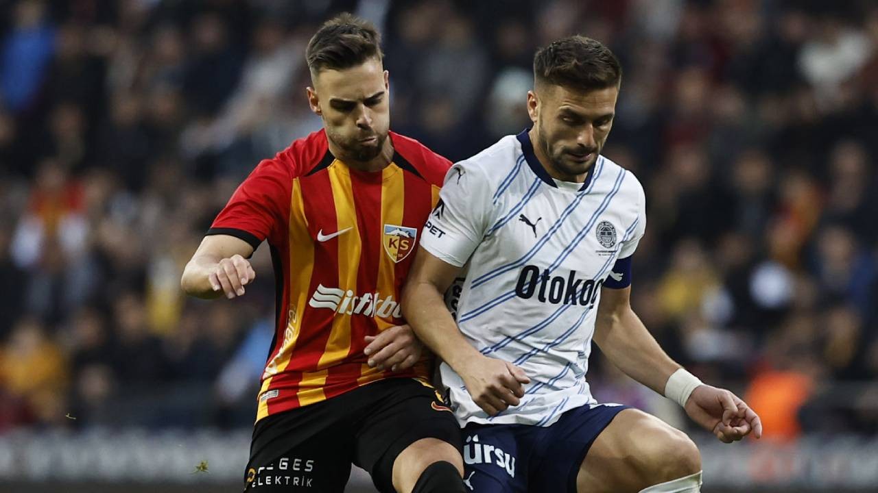 Fenerbahçe, Kayserispor'u ağırlıyor! İşte maç öncesi muhtemel 11'ler