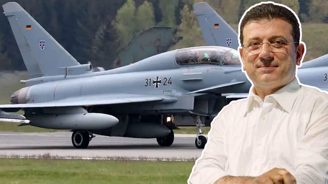 İBB Başkanı Ekrem İmamoğlu'ndan Almanya hükümetine 'Eurofighter' istirhamı
