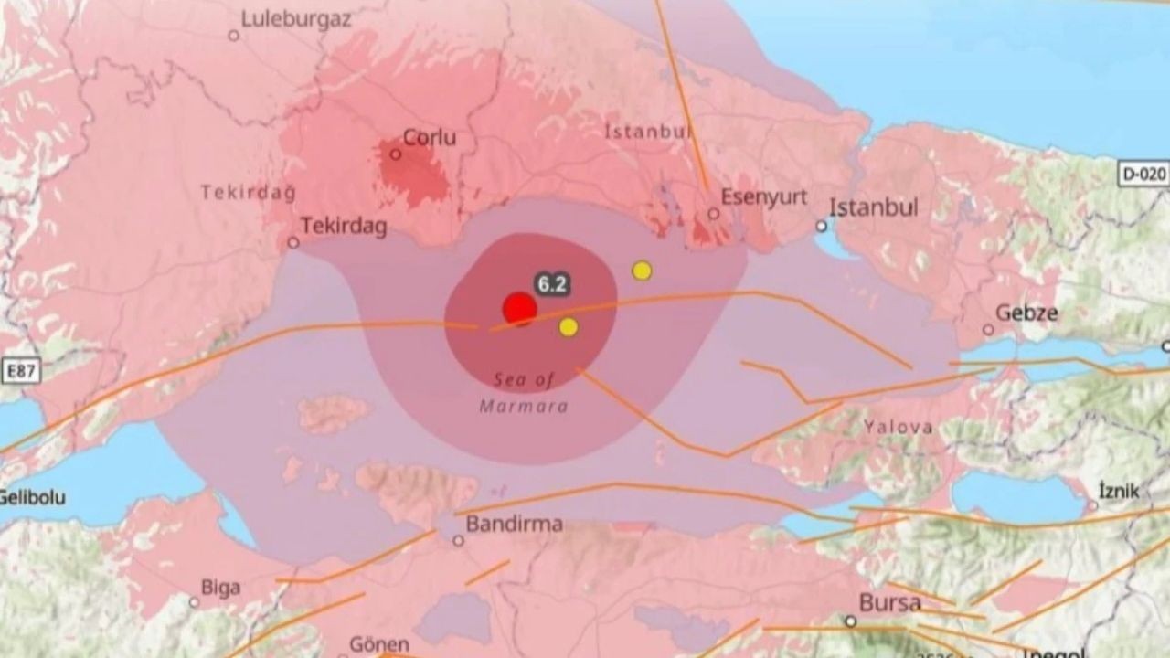 AFAD açıkladı: İstanbul depremi 30 bin ton TNT etkisinde!