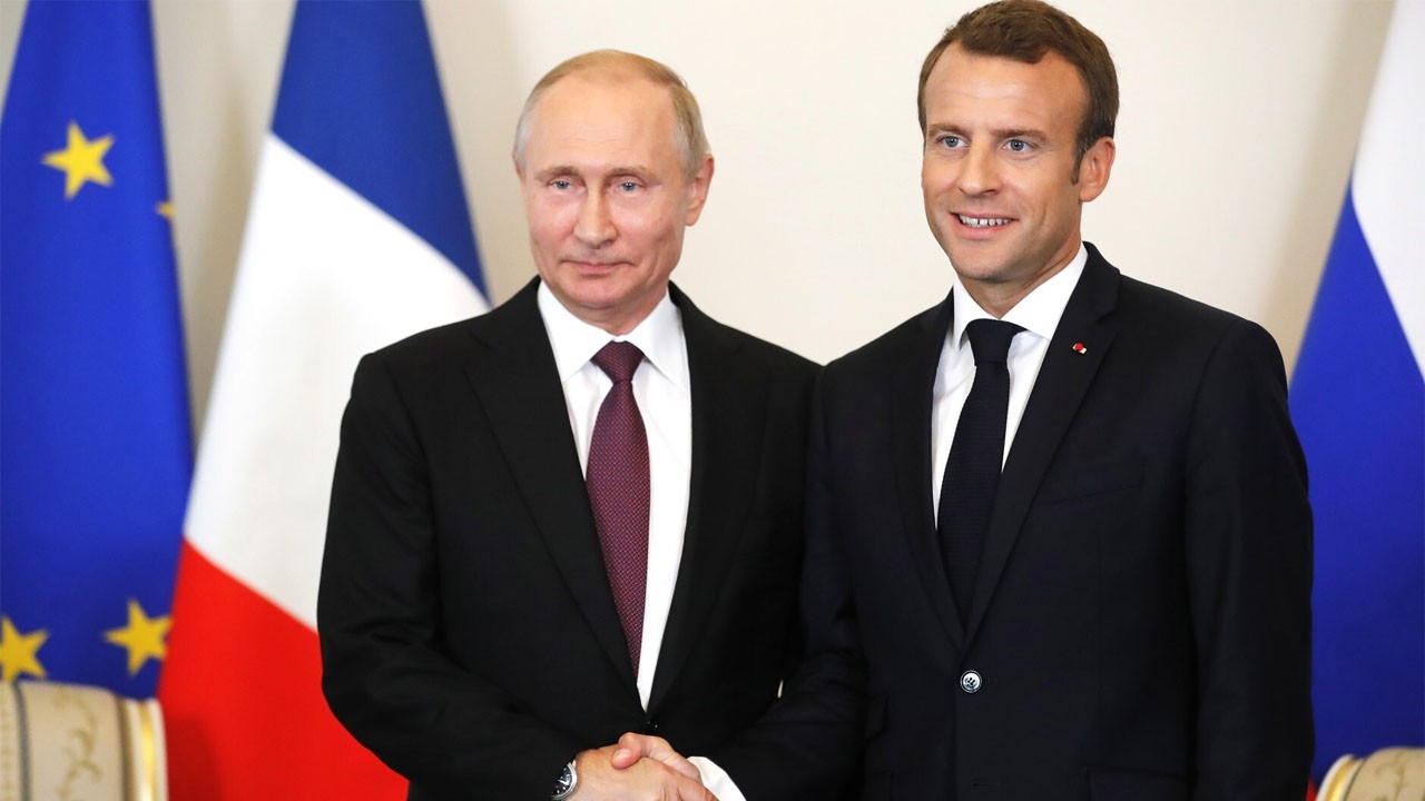 Fransa Cumhurbaşkanı Macron, Rusya Devlet Başkanı Putin'i 'yalancılıkla' suçladı