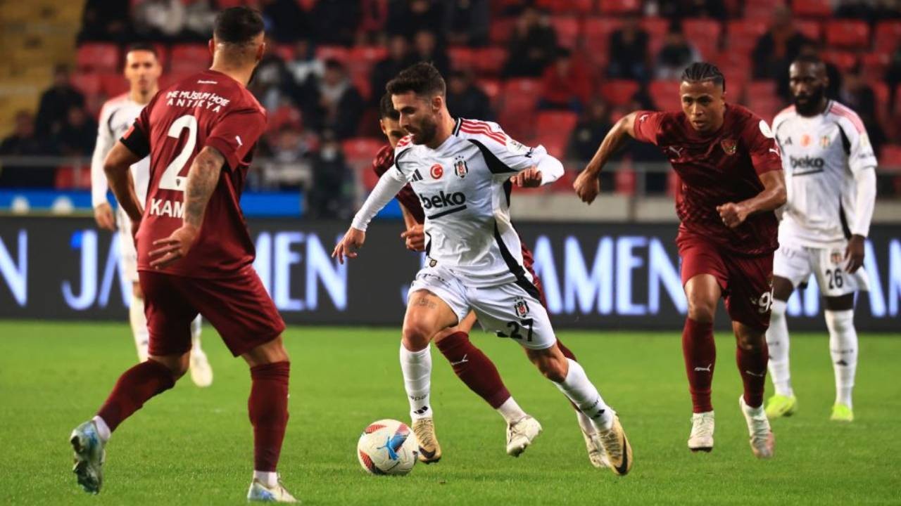 Beşiktaş, sahasında Hatayspor'u ağırlıyor! İşte maç öncesi muhtemel 11'ler