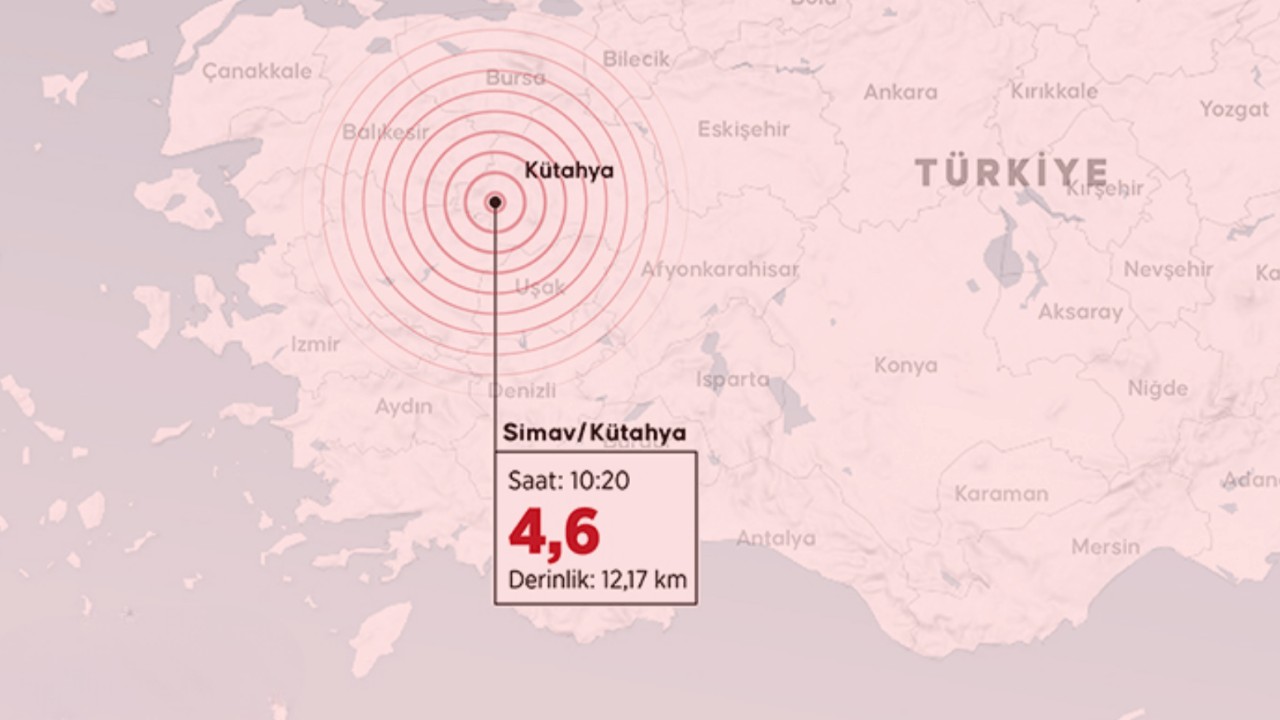 Kütahya bir kez daha sallandı! Okullar 1 gün tatil edildi