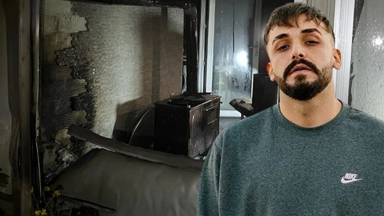 Rapçi Sefo'nun aile evinde yangın çıktı!