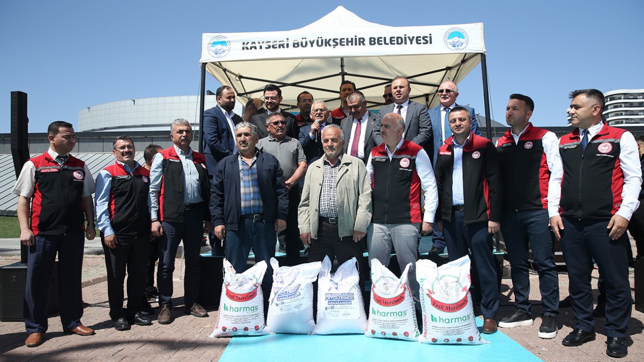 5 yılda çiftçilere 4 bin ton tohum desteği verildi