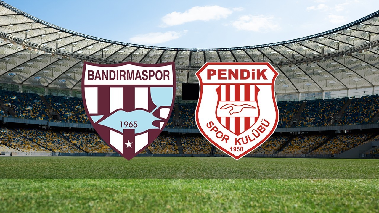 Bandırmaspor - Pendikspor 1. Lig maçı ne zaman? Saat kaçta? Hangi kanalda?